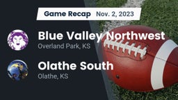 Recap: Blue Valley Northwest  vs. Olathe South  2023