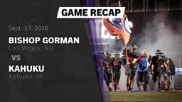 Recap: Bishop Gorman  vs. Kahuku  2016