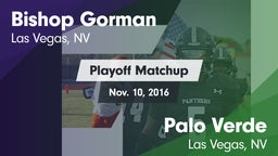 Matchup: Bishop Gorman vs. Palo Verde  2016