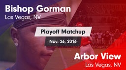 Matchup: Bishop Gorman vs. Arbor View  2016