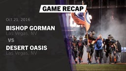 Recap: Bishop Gorman  vs. Desert Oasis  2016