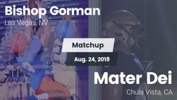 Matchup: Bishop Gorman vs. Mater Dei  2018