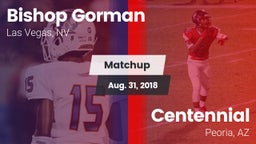 Matchup: Bishop Gorman vs. Centennial  2018