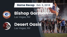 Recap: Bishop Gorman  vs. Desert Oasis  2018