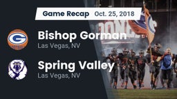 Recap: Bishop Gorman  vs. Spring Valley  2018