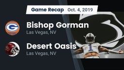 Recap: Bishop Gorman  vs. Desert Oasis  2019