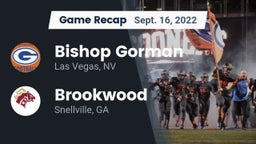 Recap: Bishop Gorman  vs. Brookwood  2022