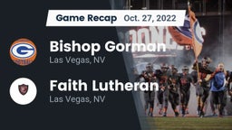 Recap: Bishop Gorman  vs. Faith Lutheran  2022