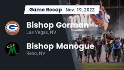 Recap: Bishop Gorman  vs. Bishop Manogue  2022