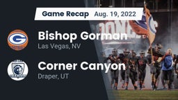 Recap: Bishop Gorman  vs. Corner Canyon  2022
