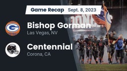 Recap: Bishop Gorman  vs. Centennial  2023