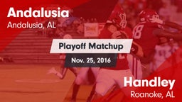 Matchup: Andalusia High vs. Handley  2016