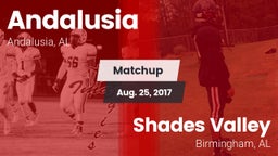 Matchup: Andalusia High vs. Shades Valley  2017