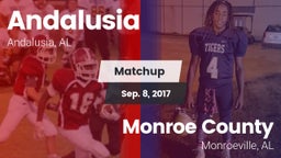 Matchup: Andalusia High vs. Monroe County  2017