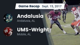 Recap: Andalusia  vs. UMS-Wright  2017