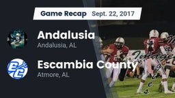 Recap: Andalusia  vs. Escambia County  2017