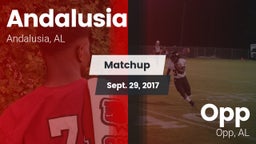 Matchup: Andalusia High vs. Opp  2017