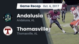Recap: Andalusia  vs. Thomasville  2017
