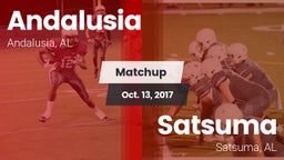 Matchup: Andalusia High vs. Satsuma  2017