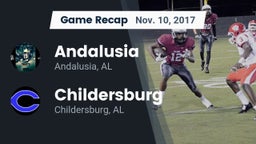 Recap: Andalusia  vs. Childersburg  2017