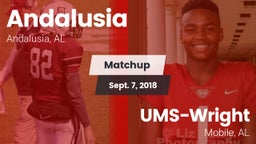 Matchup: Andalusia High vs. UMS-Wright  2018