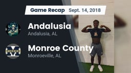 Recap: Andalusia  vs. Monroe County  2018