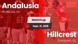 Matchup: Andalusia High vs. Hillcrest  2018