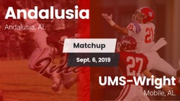 Matchup: Andalusia High vs. UMS-Wright  2019