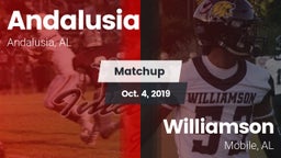 Matchup: Andalusia High vs. Williamson  2019