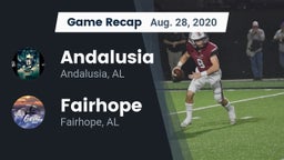 Recap: Andalusia  vs. Fairhope  2020