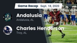 Recap: Andalusia  vs. Charles Henderson  2020