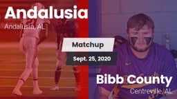 Matchup: Andalusia High vs. Bibb County  2020