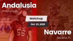 Matchup: Andalusia High vs. Navarre  2020