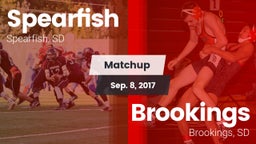 Matchup: Spearfish High vs. Brookings  2017