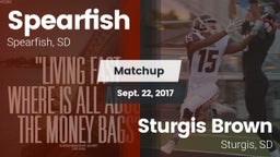 Matchup: Spearfish High vs. Sturgis Brown  2017