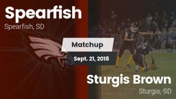 Matchup: Spearfish High vs. Sturgis Brown  2018