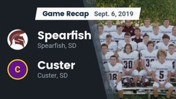 Recap: Spearfish  vs. Custer  2019