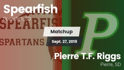 Matchup: Spearfish High vs. Pierre T.F. Riggs  2019