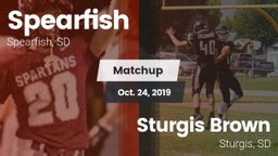 Matchup: Spearfish High vs. Sturgis Brown  2019