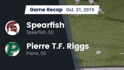 Recap: Spearfish  vs. Pierre T.F. Riggs  2019