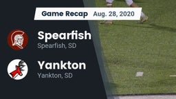 Recap: Spearfish  vs. Yankton  2020