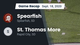 Recap: Spearfish  vs. St. Thomas More  2020