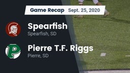 Recap: Spearfish  vs. Pierre T.F. Riggs  2020