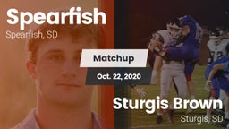 Matchup: Spearfish High vs. Sturgis Brown  2020