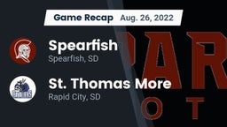 Recap: Spearfish  vs. St. Thomas More  2022