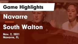 Navarre  vs South Walton  Game Highlights - Nov. 2, 2021