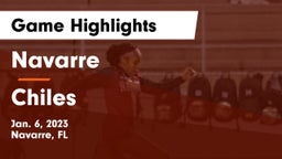 Navarre  vs Chiles Game Highlights - Jan. 6, 2023