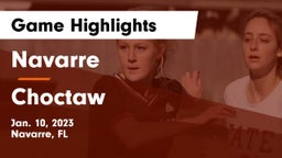 Navarre  vs Choctaw Game Highlights - Jan. 10, 2023