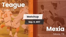 Matchup: Teague  vs. Mexia  2017