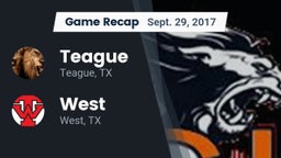 Recap: Teague  vs. West  2017